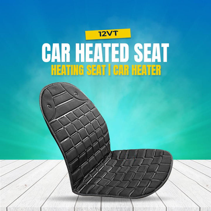 12V Car Heated Seat Cushion Cover - Heating Seat | Car Heater SehgalMotors.pk
