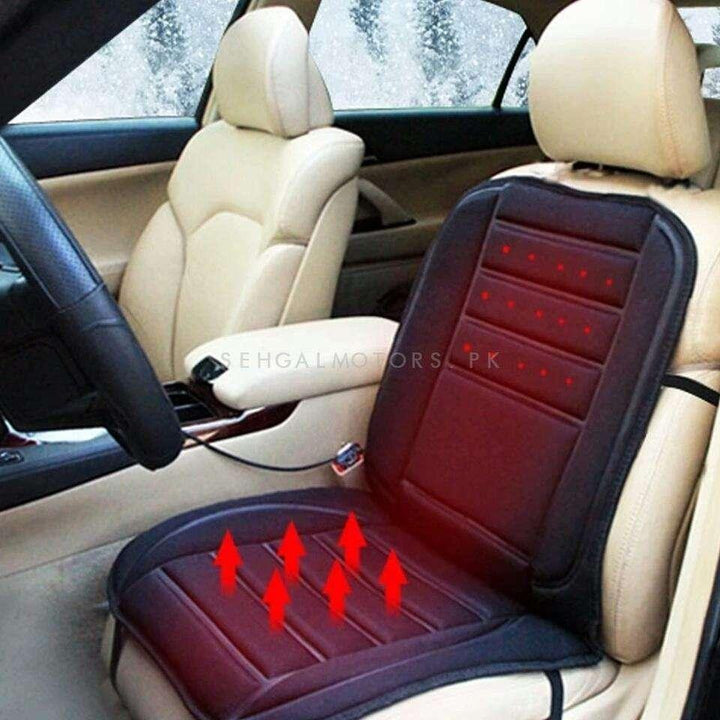 12V Car Heated Seat Cushion Cover - Heating Seat | Car Heater SehgalMotors.pk