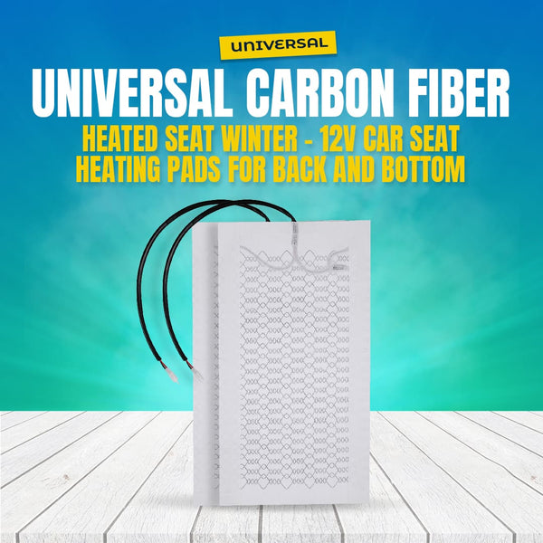 Universal Carbon Fiber Heated Seat Winter