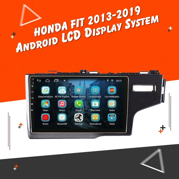 Honda Fit Android LCD Black 9 Inches - Model 2013-2019