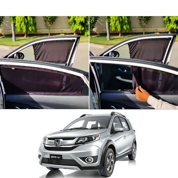 Honda BRV Retractable Curtains Custom Fit Sunshades - Model 2017-2022