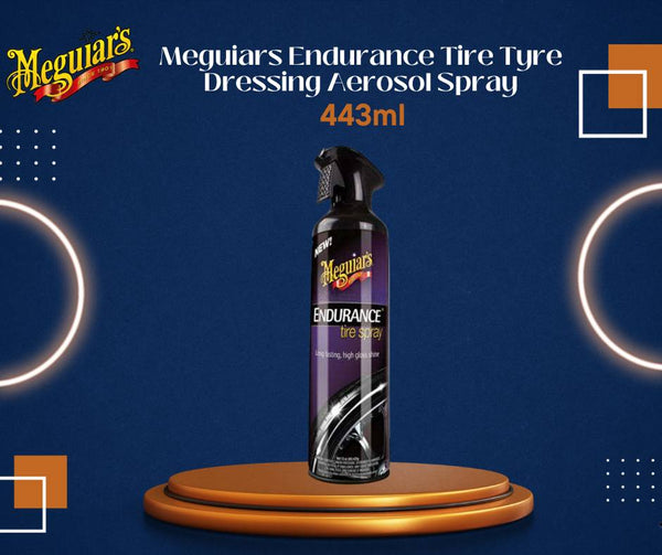 Meguiars Endurance Tire Tyre Dressing Aerosol Spray - 443ml