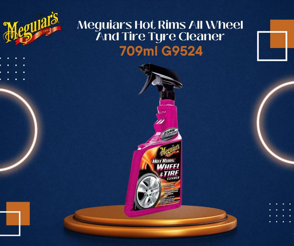 Meguiars Hot Rims All Wheel and Tire Tyre Cleaner - 709ml G9524