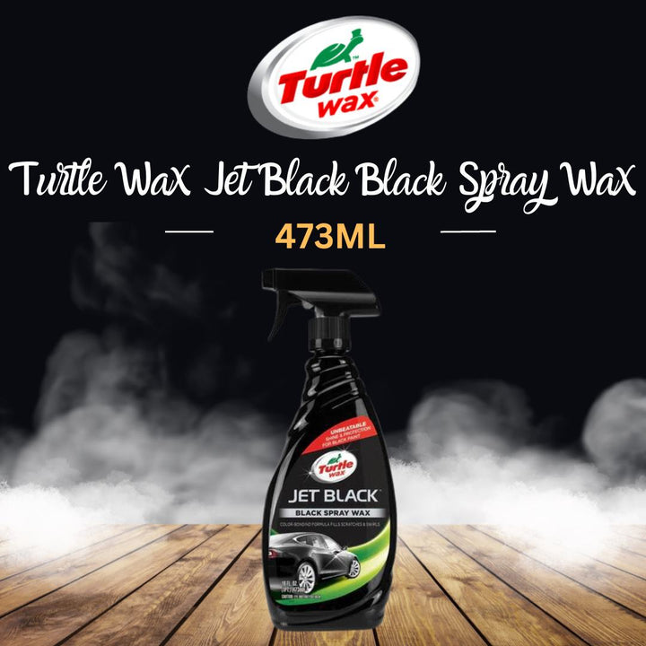 Turtle Wax Jet Black Black Spray Wax T11 (50129/16197) - 473 ML