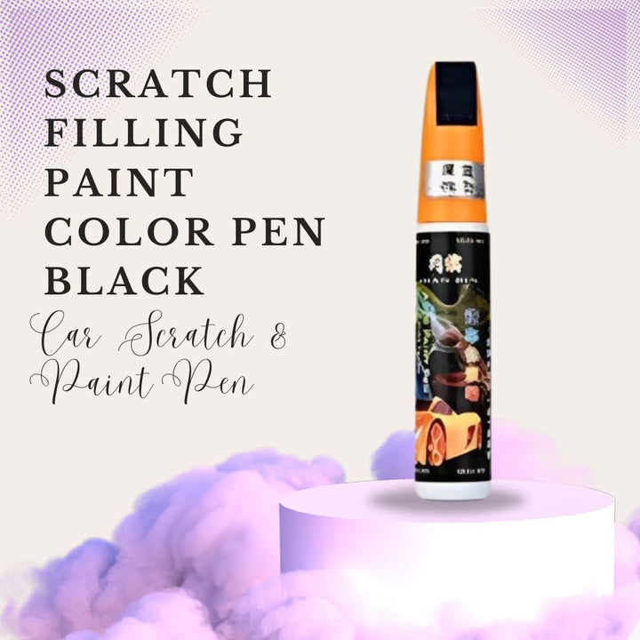 Scratch Filling Paint Color Pen Black