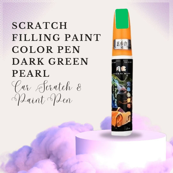 Scratch Filling Paint Color Pen Dark Green Pearl
