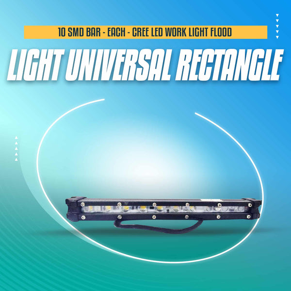 10 SMD Bar Light Universal Rectangle - Each