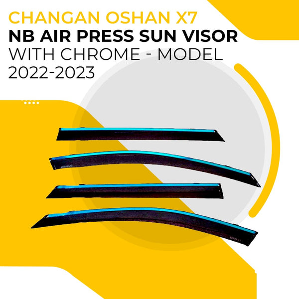 Changan Oshan X7 NB Air Press Sun Visor With Chrome - Model 2022-2024
