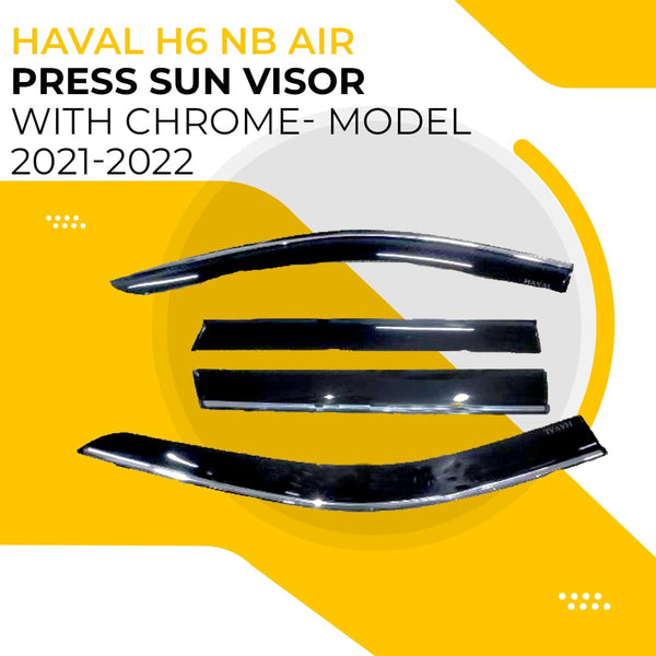 Haval H6 NB Air Press Sun Visor With Chrome- Model 2021-2024