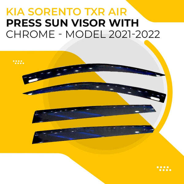 KIA Sorento TXR Air Press Sun Visor With Chrome - Model 2021-2024