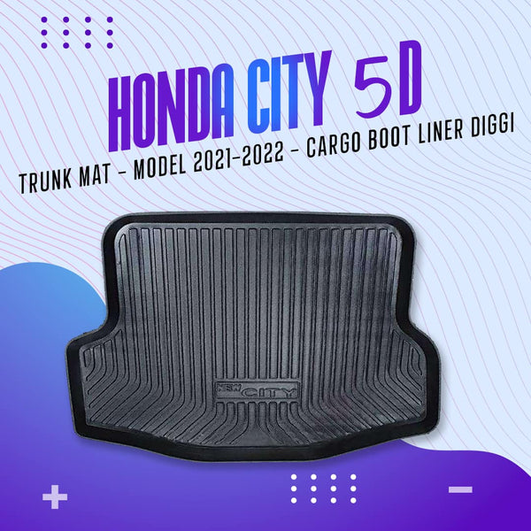 Honda City 5D Trunk Mat - Model 2021-2022