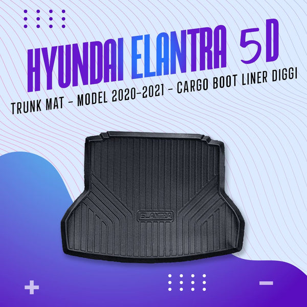 Hyundai Elantra 5D Trunk Mat - Model 2020-2024