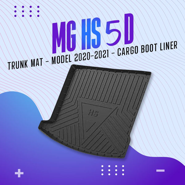 MG HS 5D Trunk Mat - Model 2020-2021