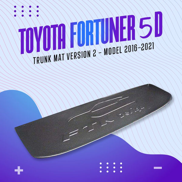 Toyota Fortuner 5D Trunk Mat Version 2 - Model 2016-2021