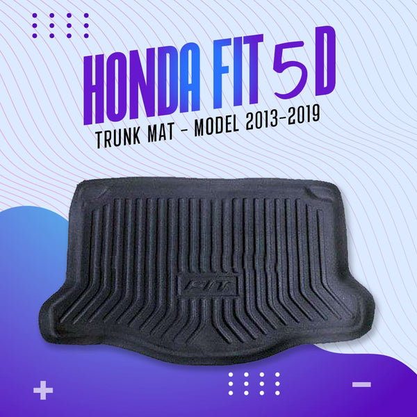 Honda Fit 5D Trunk Mat - Model 2013-2019