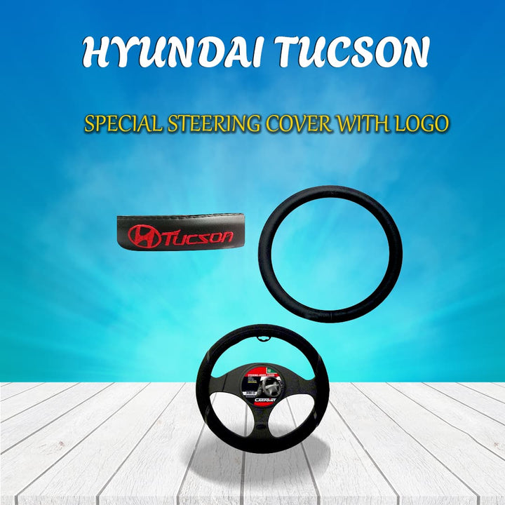 Hyundai Tucson Special Steering Cover With Logo