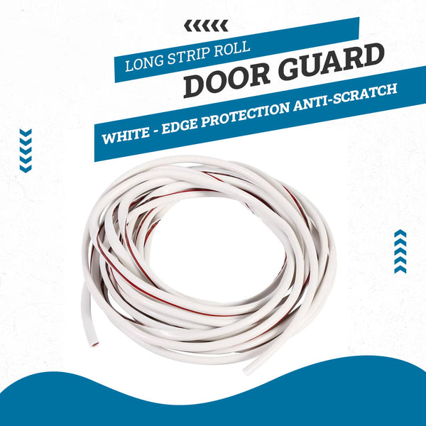 Door Guard Long Strip Roll - White