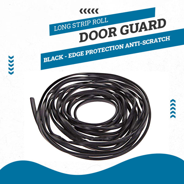 Door Guard Long Strip Roll - Black