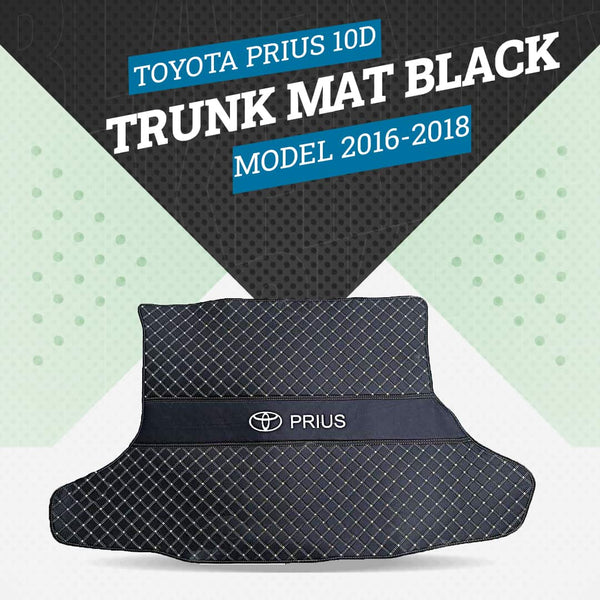 Toyota Prius 10D Trunk Mat Black - Model 2016-2018