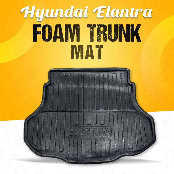 Hyundai Elantra Foam Trunk Mat - Model 2021-2024