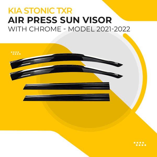 KIA Stonic TXR Air Press Sun Visor With Chrome - Model 2021-2022