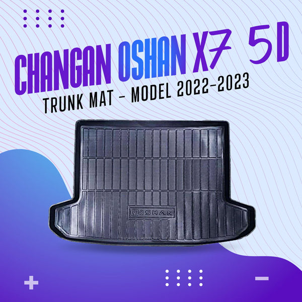 Changan Oshan X7 5D Trunk Mat - Model 2022-2024