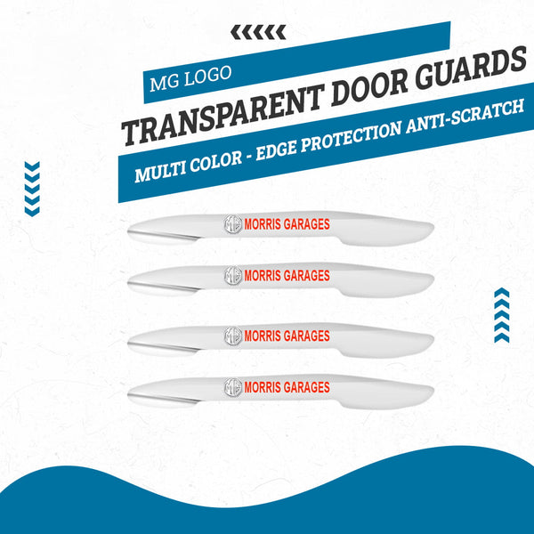 MG Logo Transparent Door Guards - Multi Color