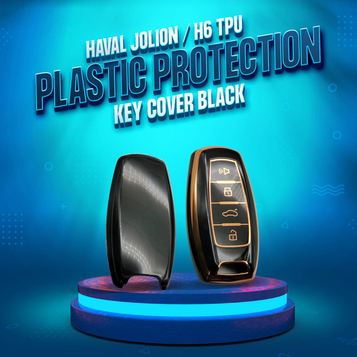 Haval Jolion / H6  TPU Plastic Protection Key Cover Black - Model 2021-2024