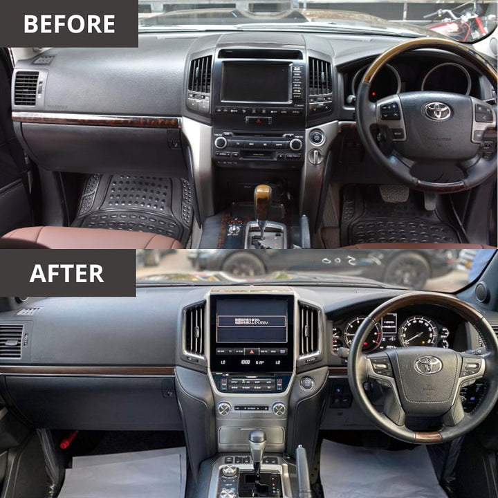 Toyota Land Cruiser LC200 ZX Interior Conversion Kit With Android LCD - Model 2008 - 2018
