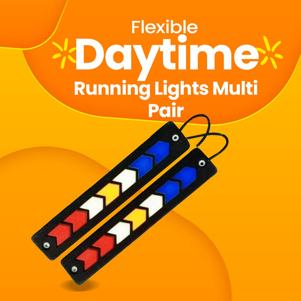 Flexible Daytime Running Lights Multi - Pair