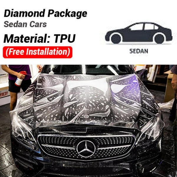 Diamond Package PPF For Sedan - Type TPU - 45 RF