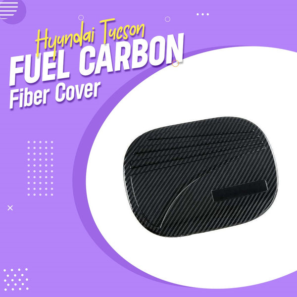 Hyundai Tucson Fuel Carbon Fiber Cover - Model 2020-2024