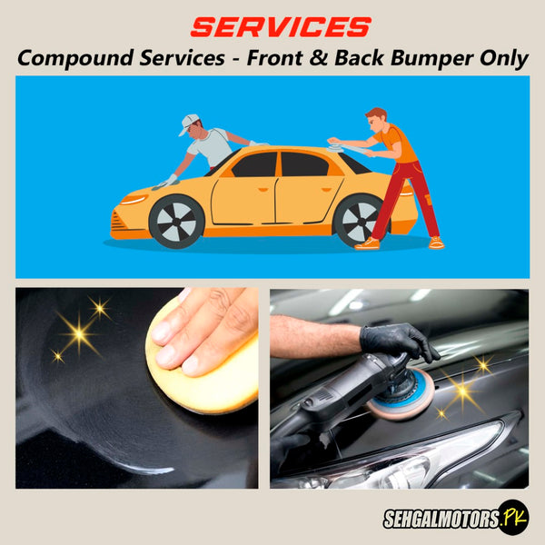 Compound Services - Front & Back Bumper Only