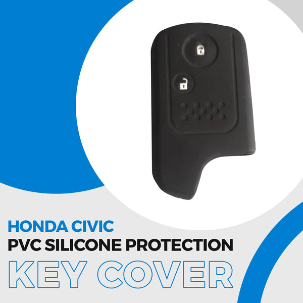 Honda Civic Hybrid PVC Silicone Protection Key Cover 2 Buttons- Model 2005-2010