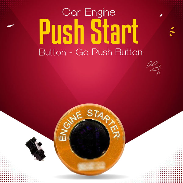 Car Engine Push Start Button