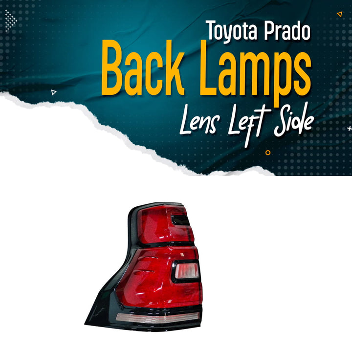 Toyota Prado Backlamp Lens Left Side - Model 2018-2022