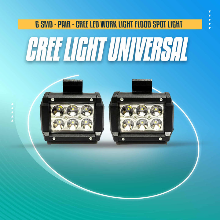6 SMD Cree Light Universal - Pair