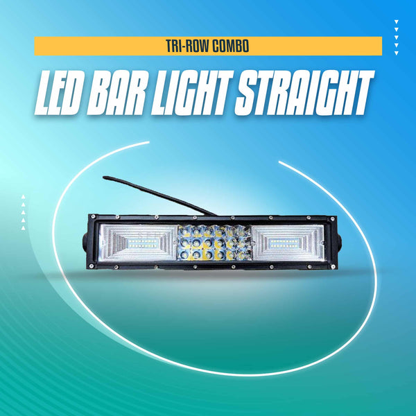 LED Bar Light Straight Tri-Row Combo