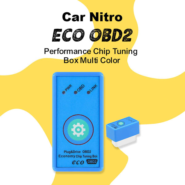 Car Nitro Eco OBD2 Performance Chip Tuning Box Multi Color