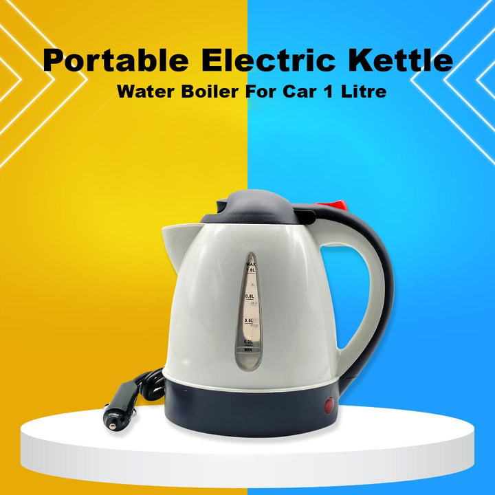 Portable Electric Kettle Water Boiler For Car 1 Litre
