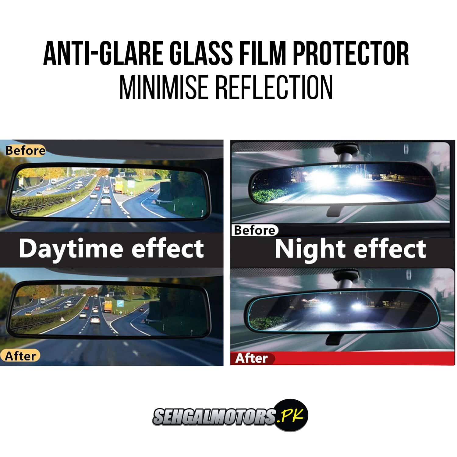 Buy Anti-Glare Glass Film Protector Minimise Reflection Online