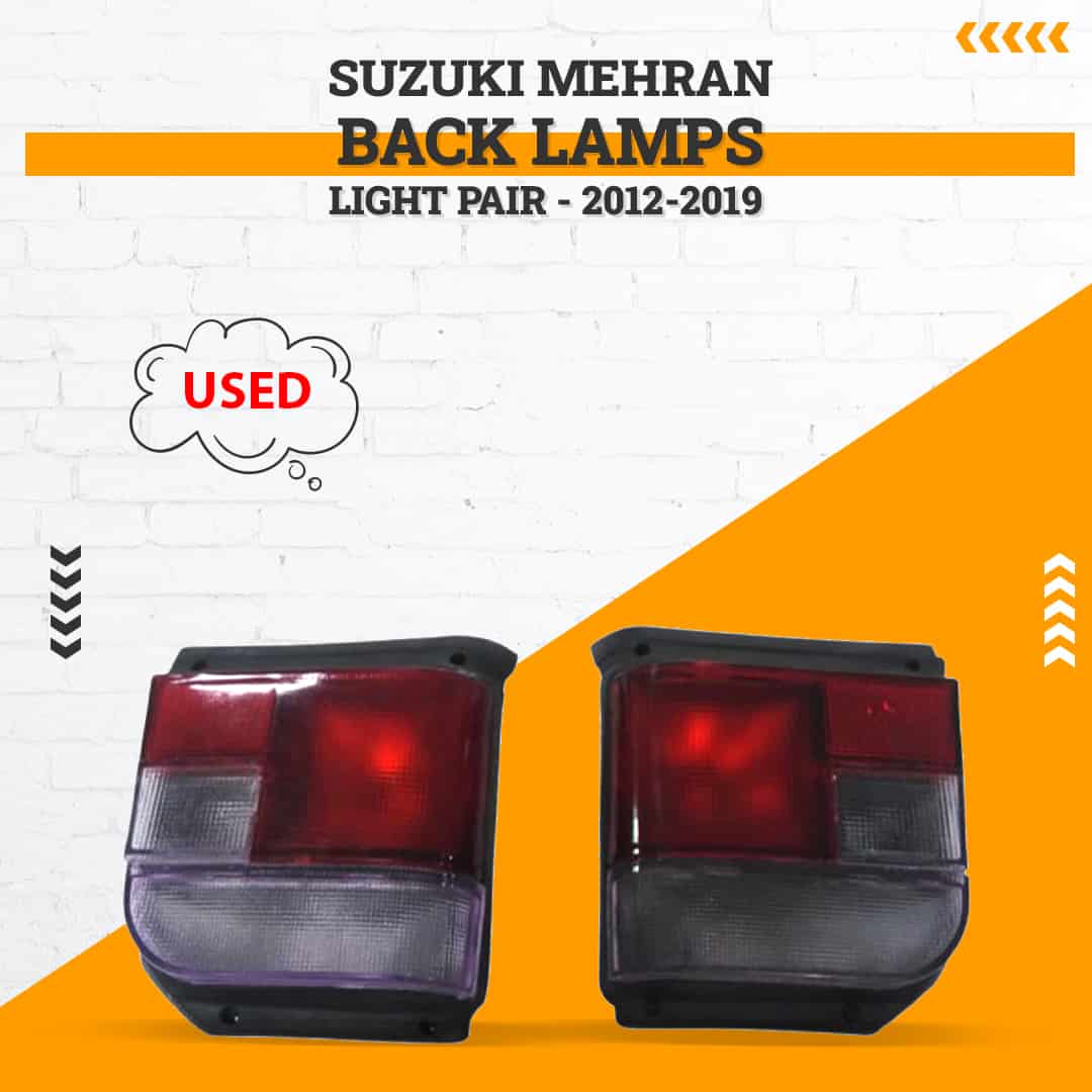 Buy Used Suzuki Mehran Back Lamps Light Pair 2012-2019 Online In