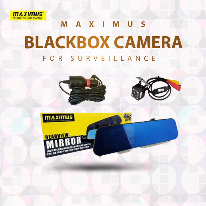 Maximus BlackBox HD DVR (Digital Video Recorder) Camera For Surveillance Video Recording