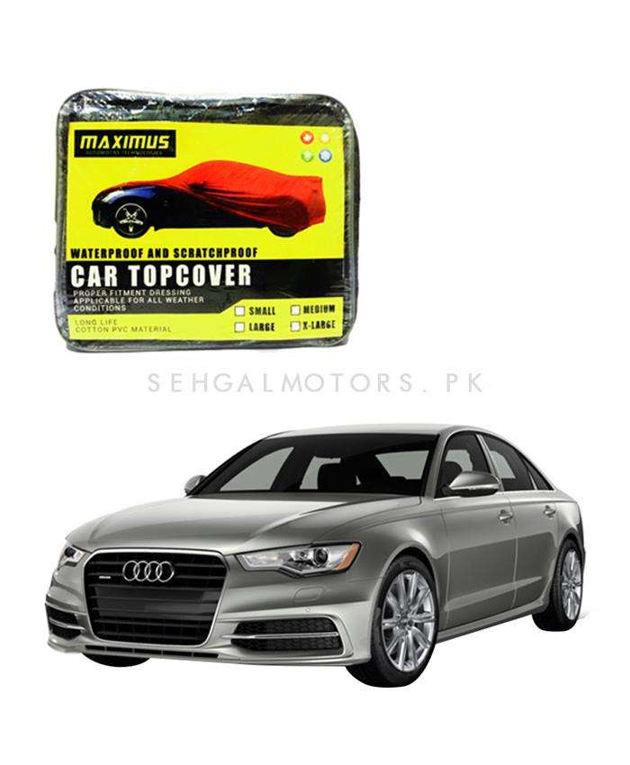 Audi A6 Maximus Non Woven Scratchproof Waterproof Car Top Cover - Model 2011-2017