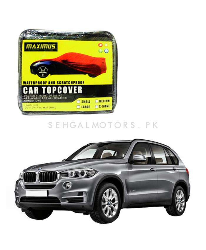 BMW X5 Series Maximus Non Woven Scratchproof Waterproof Car Top Cover - Model 2013-2017