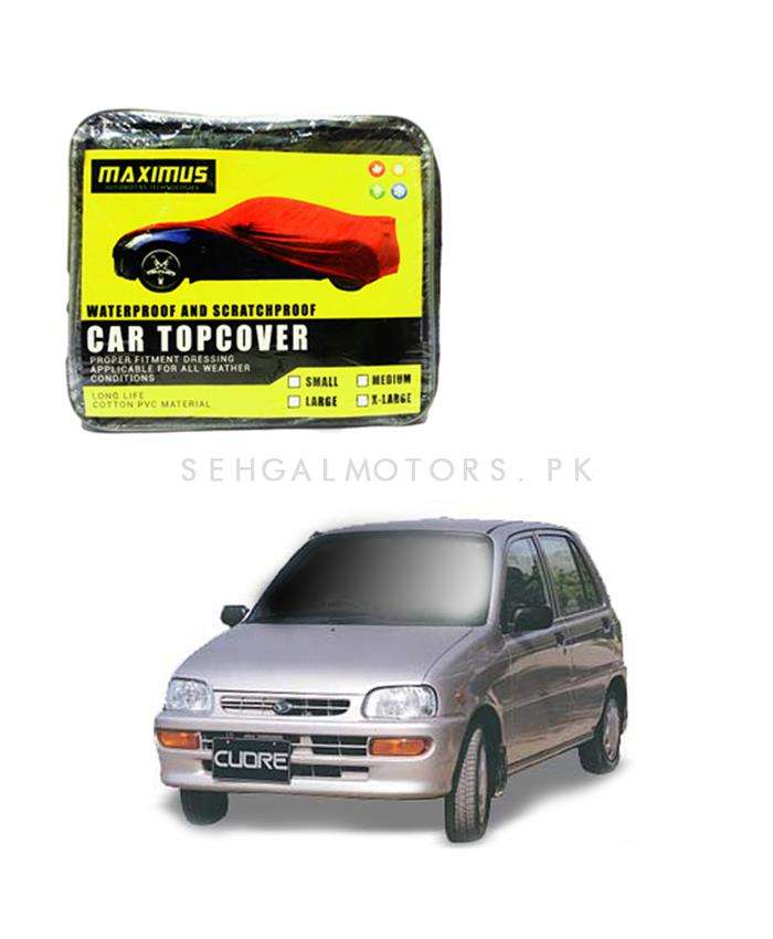Daihatsu Cuore Maximus Non Woven Scratchproof Waterproof Car Top Cover - Model 2000 - 2012