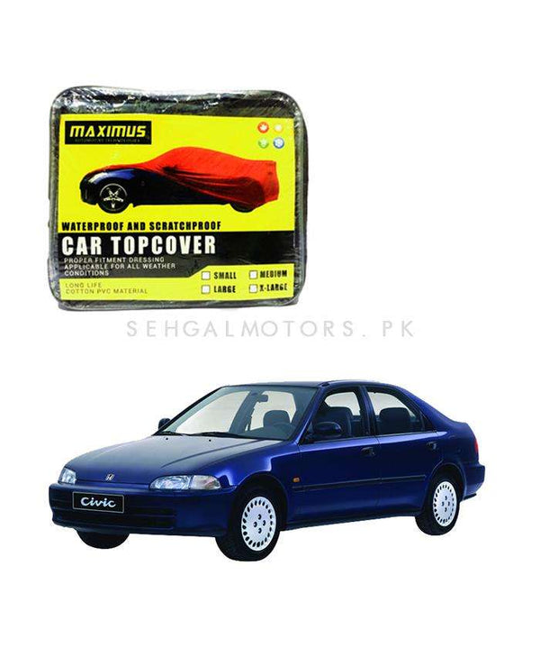 Honda Civic Maximus Non Woven Scratchproof Waterproof Car Top Cover - Model 1992-1995