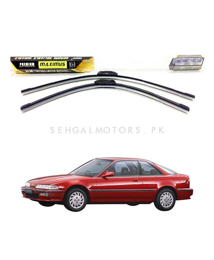 Honda Integra Maximus Premium Silicone Wiper Blades - Model 1989-1993
