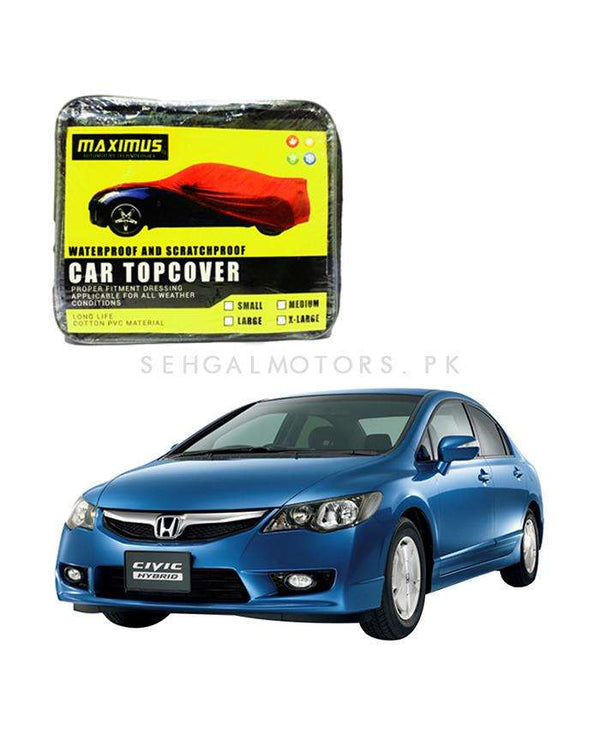 Honda Civic Hybrid Maximus Non Woven Scratchproof Waterproof Top Cover - Model 2006-2012