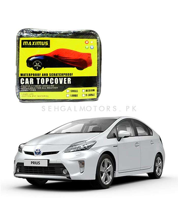 Toyota Prius Maximus Non Woven Scratchproof Waterproof Top Cover - Model 2009-2015